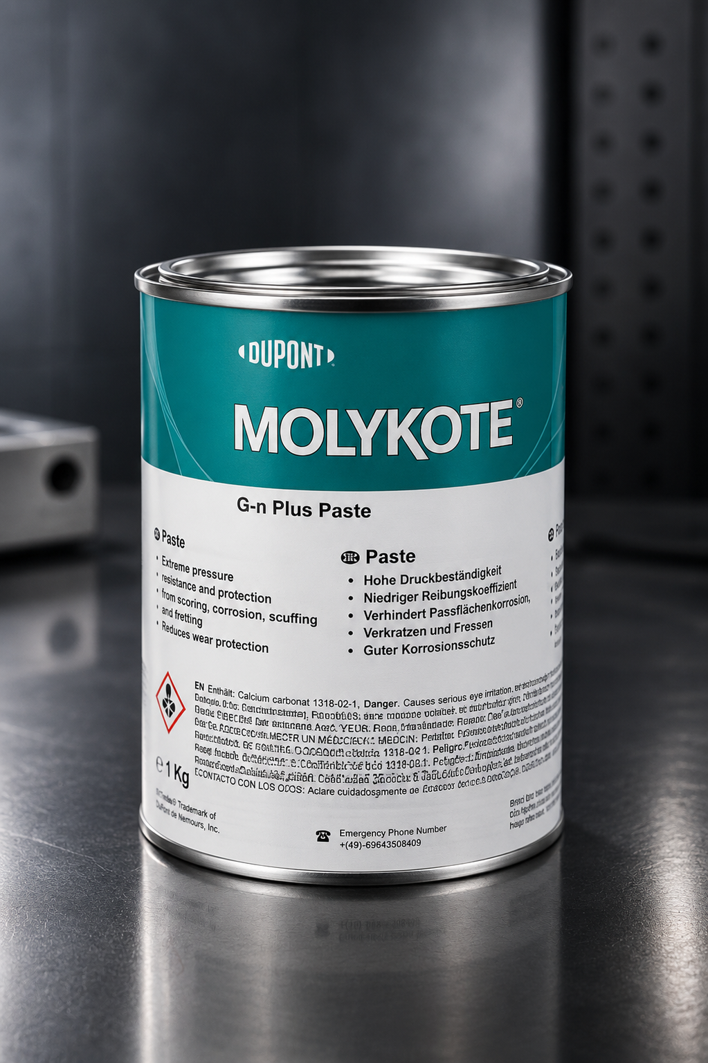 Molykote G-n Plus Solid Lubricant Paste 1 Kg